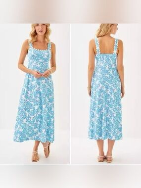 NWT Lilly Pulitzer Dwyer Midi in Simply the Zest